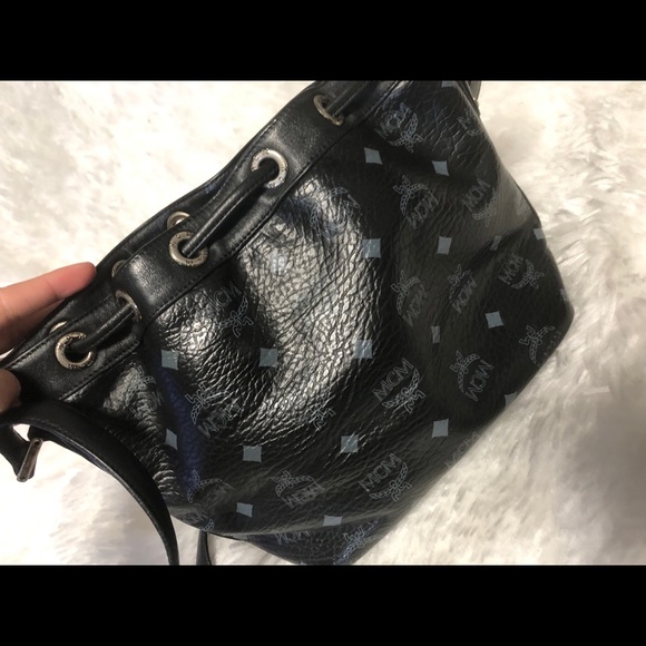 Authentic MCM Drawstring Bucket Bag - Picture 8 of 16